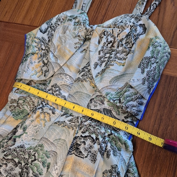 Vintage Fugibayashi Tiki Dress Small/Medium - Picture 9 of 12